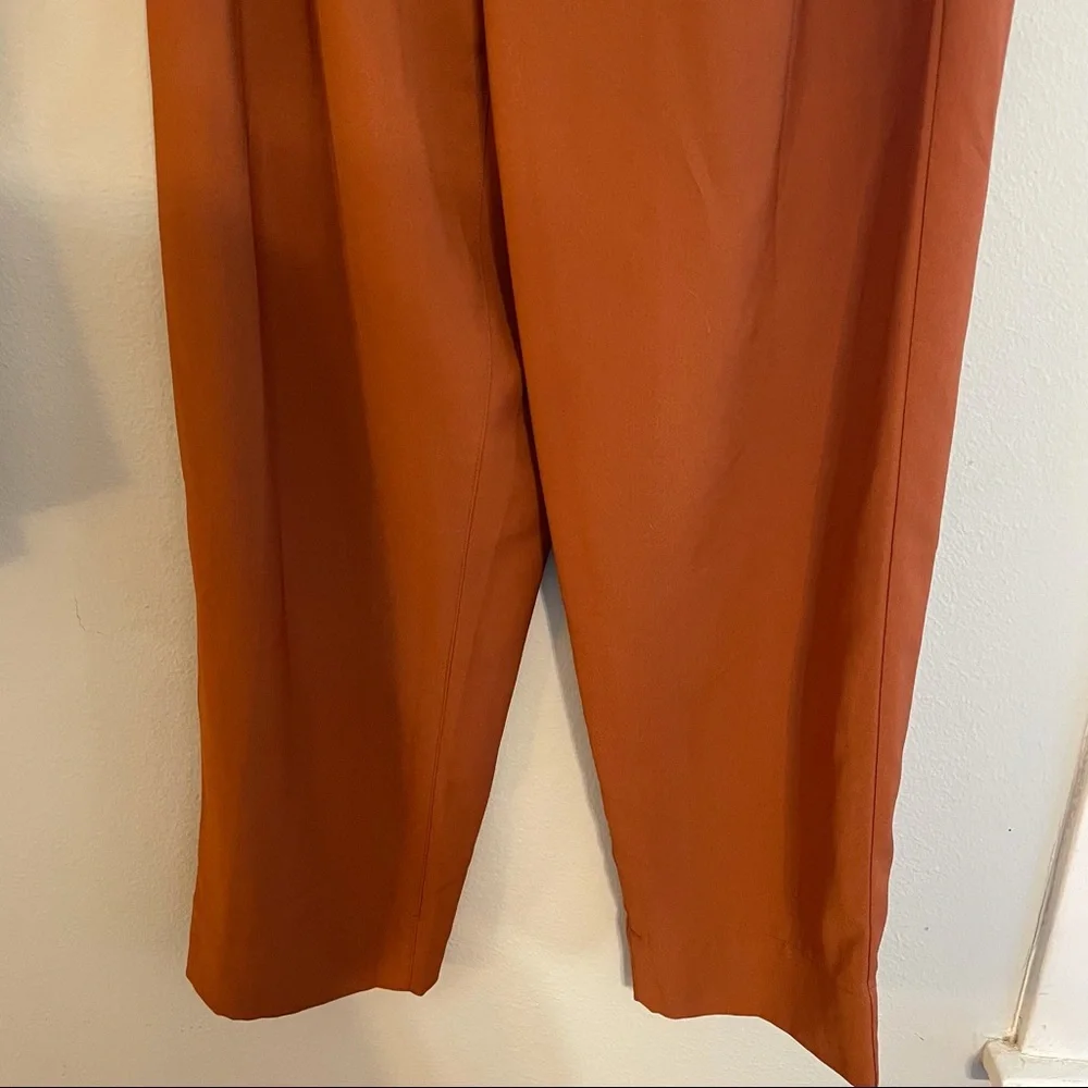 Madewell Satin Drapey Paperback Pants - Picture 7 of 9